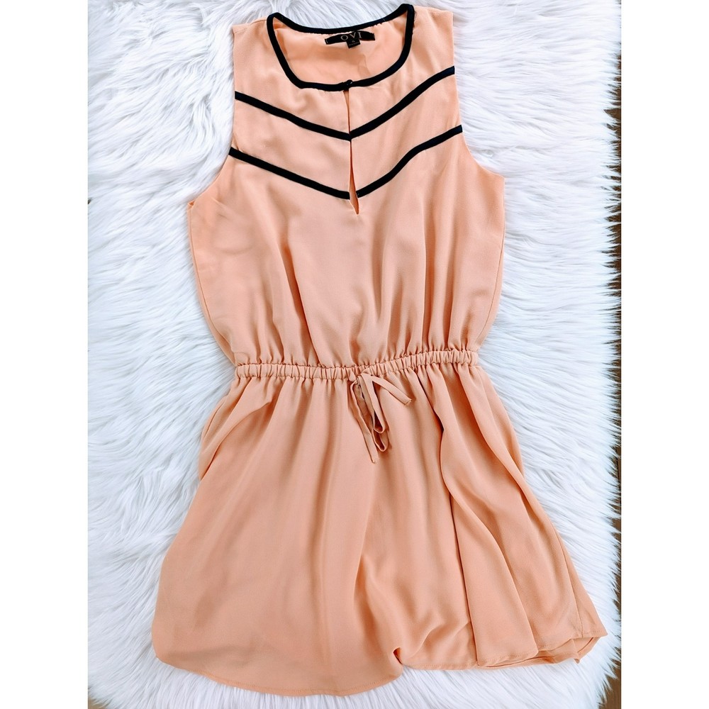 OVI Peach sleeveless mini dress Size Small